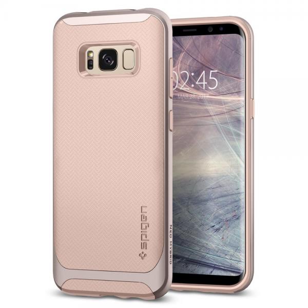 Carcasa Spigen Neo Hybrid Samsung Galaxy S8 Pale Dogwood 1 - lerato.ro