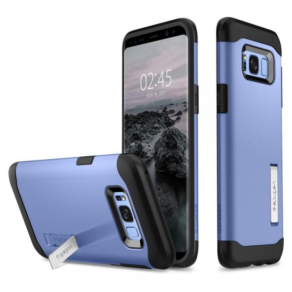 Carcasa Spigen Slim Armor Samsung Galaxy S8 Blue Coral 1 - lerato.ro
