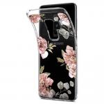 Carcasa fashion Spigen Liquid Crystal Blossom Samsung Galaxy S9 Plus Flower 16 - lerato.ro