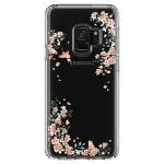 Carcasa fashion Spigen Liquid Crystal Blossom Samsung Galaxy S9 Nature
