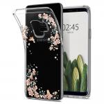 Carcasa fashion Spigen Liquid Crystal Blossom Samsung Galaxy S9 Nature
