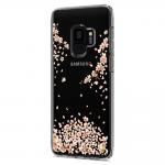 Carcasa fashion Spigen Liquid Crystal Blossom Samsung Galaxy S9 Crystal Clear 8 - lerato.ro