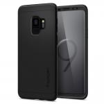 Carcasa Spigen Thin Fit 360 Samsung Galaxy S9 Black cu folie de protectie 2 - lerato.ro