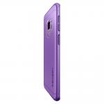 Carcasa Spigen Thin Fit 360 Samsung Galaxy S9 Lilac Purple cu folie de protectie 5 - lerato.ro