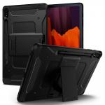 Carcasa Spigen Tough Armor Pro Samsung Galaxy Tab S7 Plus 12.4 inch Black 12 - lerato.ro