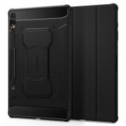 Husa Spigen Rugged Armor Pro compatibila cu Samsung Galaxy Tab S9 Plus / S10 Plus 12.4 inch Black