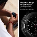 Carcasa Spigen Liquid Air compatibila cu Samsung Galaxy Watch 4 Classic (42mm) Matte Black 12 - lerato.ro