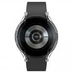 Carcasa Spigen Ultra Hybrid compatibila cu Samsung Galaxy Watch 4/5 44mm Crystal Clear 4 - lerato.ro