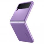 Husa slim Spigen Thin Fit compatibila cu Samsung Galaxy Z Flip 3 5G Shiny Lavender 2 - lerato.ro