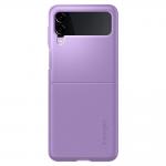 Husa slim Spigen Thin Fit compatibila cu Samsung Galaxy Z Flip 3 5G Shiny Lavender 8 - lerato.ro