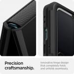 Carcasa Spigen Tough Armor compatibila cu Samsung Galaxy Z Flip 3 5G Black 16 - lerato.ro