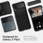 Carcasa Spigen Tough Armor compatibila cu Samsung Galaxy Z Flip 3 5G Black 18 - lerato.ro