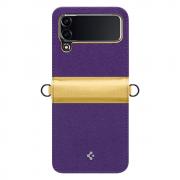 Carcasa Spigen Compoty compatibila cu Samsung Galaxy Z Flip 4 5G Pansy