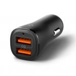 Incarcator auto Spigen Essential EV302, 2x USB, 30W, Negru 4 - lerato.ro