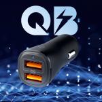 Incarcator auto Spigen Essential EV302, 2x USB, 30W, Negru 6 - lerato.ro