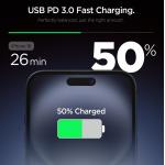 Incarcator retea Spigen Essential EE201EU, USB-C, 20W, Negru 6 - lerato.ro