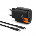 Incarcator retea Spigen ArcStation Pro GaN, USB-C, 45W, Cablu USB-C inclus, Negru 4 - lerato.ro