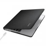 Carcasa laptop Spigen Urban Fit compatibila cu Macbook Air 13 inch 2022 Black 7 - lerato.ro