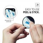 Set 4 placute metalice Spigen Kuel A210 pentru suporturi auto magnetici, Negru 5 - lerato.ro
