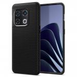 Carcasa Spigen Liquid Air compatibila cu OnePlus 10 Pro Matte Black 2 - lerato.ro
