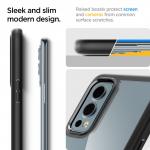 Carcasa Spigen Ultra Hybrid compatibila cu OnePlus Nord 2 5G Matte Black 7 - lerato.ro