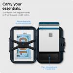 Portofel magnetic Spigen Lock Fit, Compatibil MagSafe, Metal Slate 16 - lerato.ro