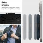 Portofel magnetic Spigen Lock Fit, Compatibil MagSafe, Metal Slate 20 - lerato.ro