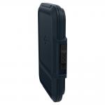 Portofel magnetic Spigen Lock Fit, Compatibil MagSafe, Metal Slate 8 - lerato.ro