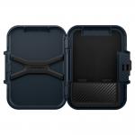Portofel magnetic Spigen Lock Fit, Compatibil MagSafe, Metal Slate 9 - lerato.ro