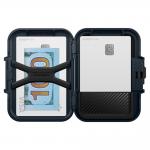 Portofel magnetic Spigen Lock Fit, Compatibil MagSafe, Metal Slate 10 - lerato.ro