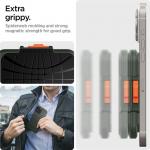 Portofel magnetic Spigen Lock Fit, Compatibil MagSafe, Military Green 12 - lerato.ro