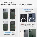 Portofel magnetic Spigen Lock Fit, Compatibil MagSafe, Military Green 7 - lerato.ro