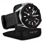Stand incarcare Spigen S352 compatibil cu Samsung Galaxy Watch 3/4 Black