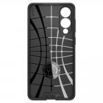 Carcasa Spigen Liquid Air compatibila cu Samsung Galaxy S25 Edge Black 4 - lerato.ro