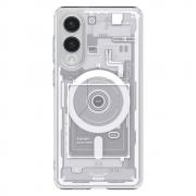 Carcasa Spigen Ultra Hybrid MagSafe compatibila cu Samsung Galaxy S25 Edge Zero One White