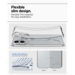 Carcasa Spigen Liquid Crystal compatibila cu Samsung Galaxy S25 Edge Crystal Clear 11 - lerato.ro