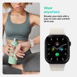 Curea Spigen Nano Pop Silicone compatibila cu Apple Watch 6/7/ 8/9/10/SE 40/41/41mm, Portocaliu Bej 13 - lerato.ro