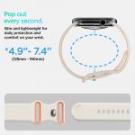 Curea Spigen Nano Pop Silicone compatibila cu Apple Watch 6/7/ 8/9/10/SE 40/41/41mm, Portocaliu Bej 10 - lerato.ro