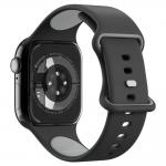 Curea Spigen Nano Pop compatibila cu Apple Watch 6/7/ 8/9/10/SE 40/41/42mm, Black Sesame 6 - lerato.ro