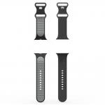Curea Spigen Nano Pop compatibila cu Apple Watch 6/7/ 8/9/10/SE 40/41/42mm, Black Sesame 7 - lerato.ro