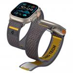 Curea  Spigen Athlex Air compatibila cu Apple Watch 6/7/8/9/10/SE/Ultra 1/2, 44/45/46/49mm, Active Gray 2 - lerato.ro