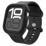 Carcasa si curea Spigen Vault Pro compatibila cu Apple Watch 10 42mm, Matte Black 2 - lerato.ro