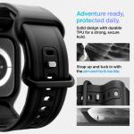 Carcasa si curea Spigen Vault Pro compatibila cu Apple Watch 10 42mm, Matte Black 17 - lerato.ro