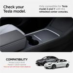 Cutie depozitare cotiera Spigen Tesla compatibil cu Tesla Model 3 / Y, Negru 6 - lerato.ro