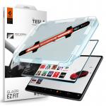 Folie sticla cu sistem de montare Spigen Tesla EZ Fit Anti Glare compatibila cu Tesla Model 3 2024, Transparent 2 - lerato.ro