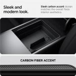 Cutie depozitare pentru cotiera Spigen Tesla compatibil cu Tesla Model 3 2024 Highland, Negru 16 - lerato.ro