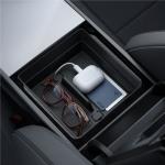 Cutie depozitare pentru cotiera Spigen Tesla compatibil cu Tesla Model 3 2024 Highland, Negru 5 - lerato.ro