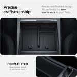 Cutie depozitare pentru Consola Centrala Spigen Tesla compatibil cu Tesla Model 3 2024 Refresh, Negru 5 - lerato.ro