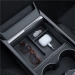 Cutie depozitare pentru Consola Centrala Spigen Tesla compatibil cu Tesla Model 3 2024 Refresh, Negru 6 - lerato.ro
