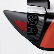 Set de film și folie  protectoare Spigen Tesla pentru portul de încărcare compatibil cu Tesla Model Y/3, Transparent